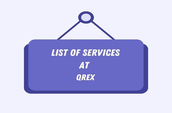 list of services at qrex